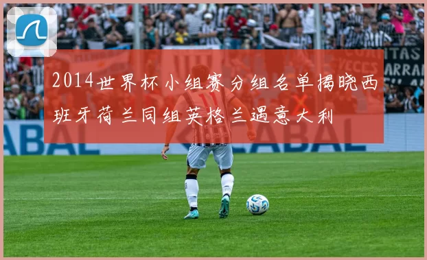 2014世界杯小组赛分组名单揭晓西班牙荷兰同组英格兰遇意大利