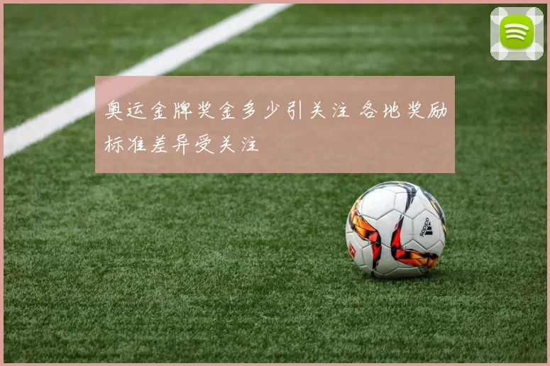 奥运金牌奖金多少引关注 各地奖励标准差异受关注